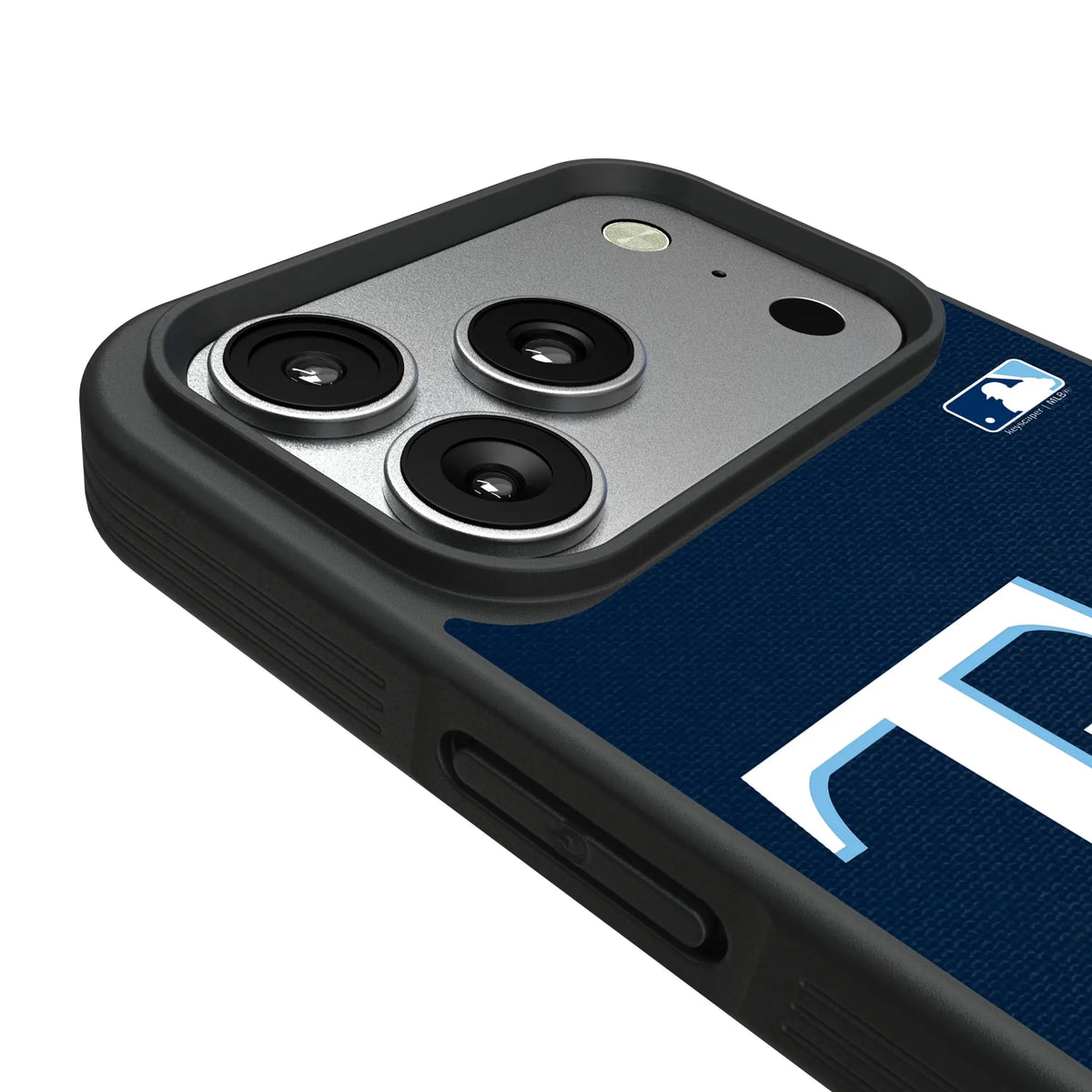 Tampa Bay Rays Solid iPhone Bump Phone Case for Apple iPhone - Detail#Device_iPhone 17 Pro
