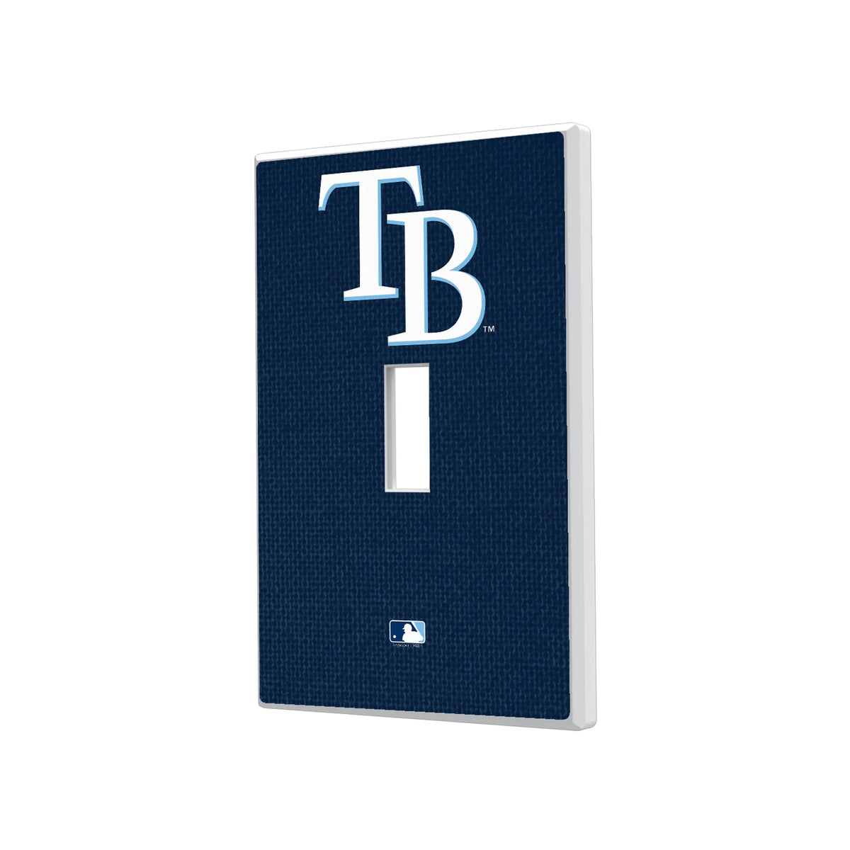 Tampa Bay Rays Solid Hidden-Screw Light Switch Plate#Style_Single Toggle