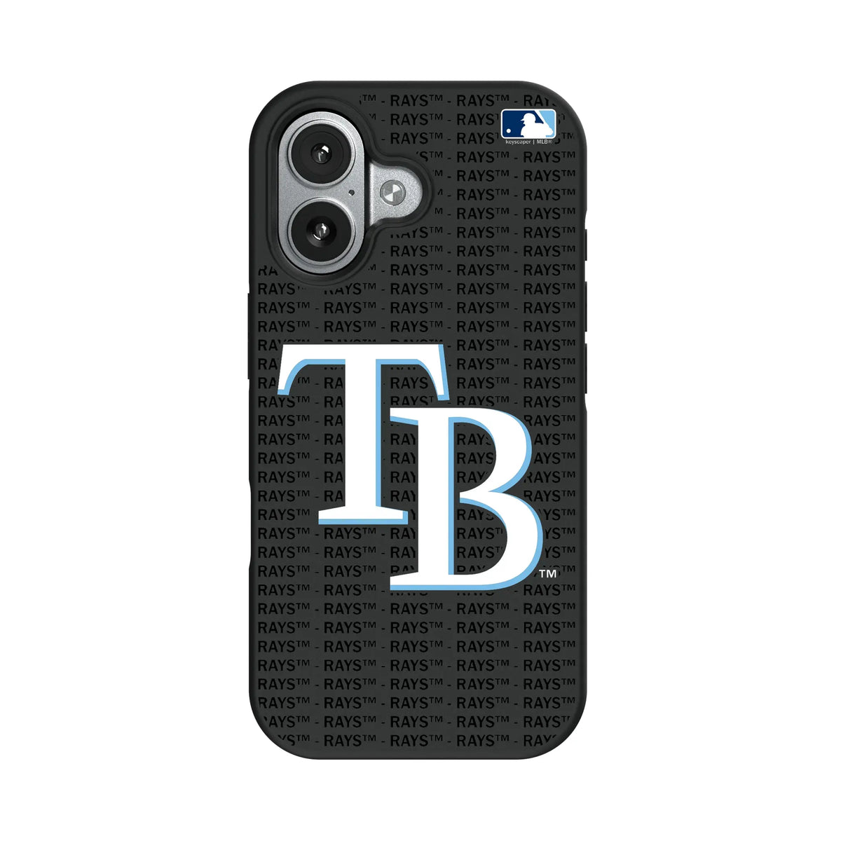 Tampa Bay Rays Text Backdrop iPhone Bump Phone Case for Apple iPhone#Device_iPhone 17