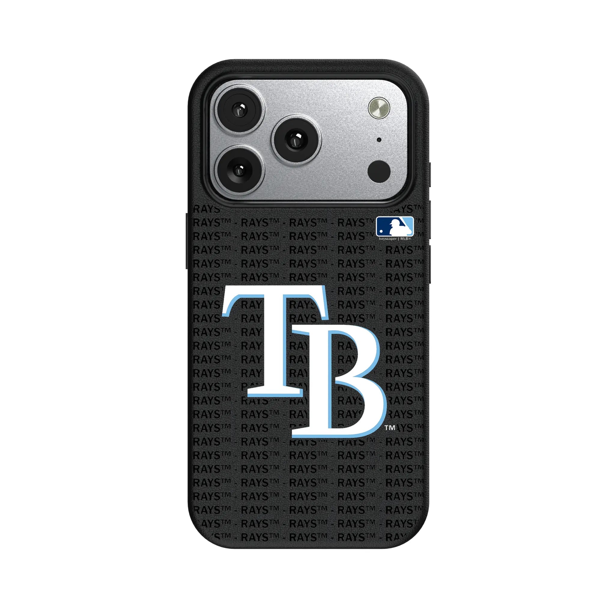 Tampa Bay Rays Text Backdrop iPhone MagSafe Compatible Phone Case for Apple iPhone#Device_iPhone 17 Pro