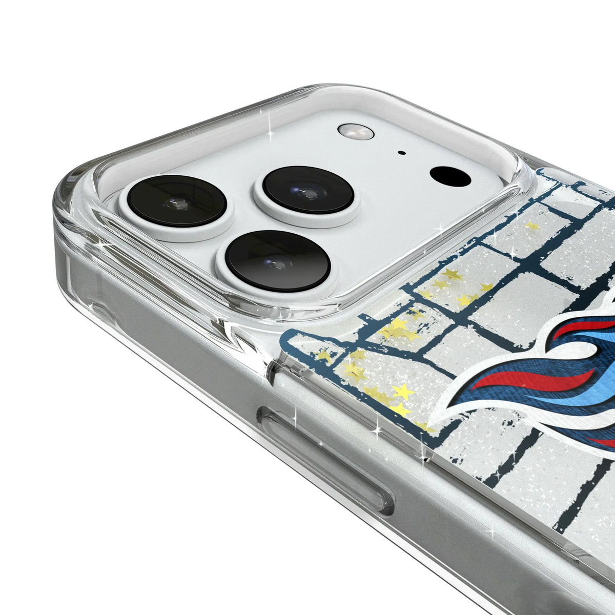 Tennessee Titans Brick iPhone Glitter Phone Case for Apple iPhone - Detail#Device_iPhone 18 Pro