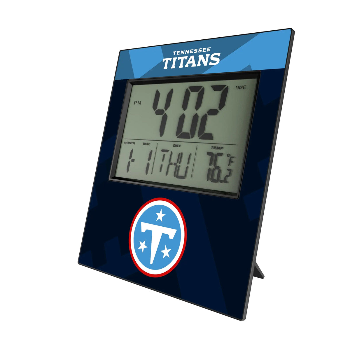 Tennessee Titans Color Block Wall Clock