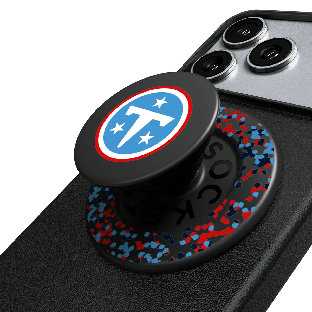 Tennessee Titans Confetti Popsockets Round Magnetic
