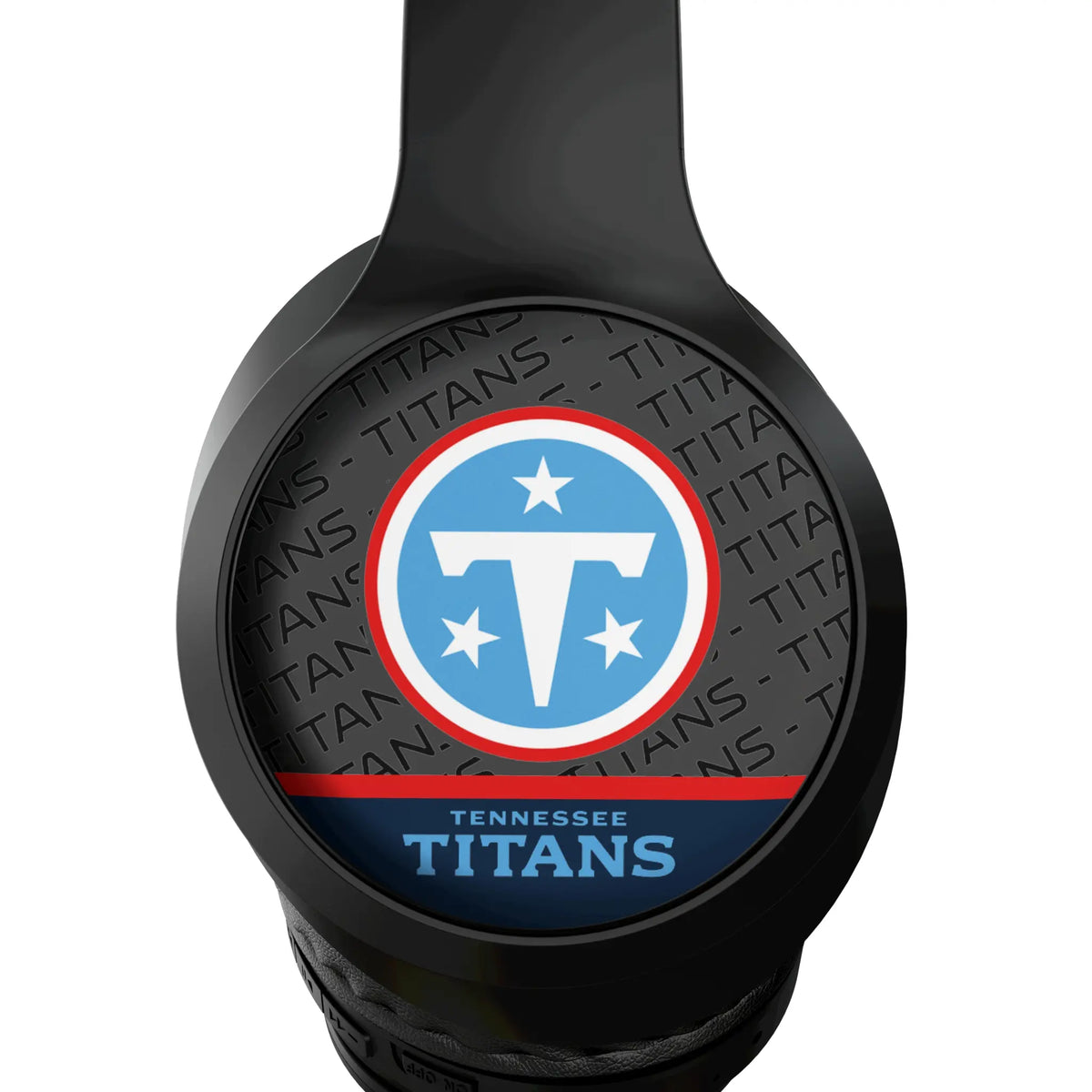 Tennessee Titans Endzone Plus Wireless Over-Ear Headphones With Case - Detail