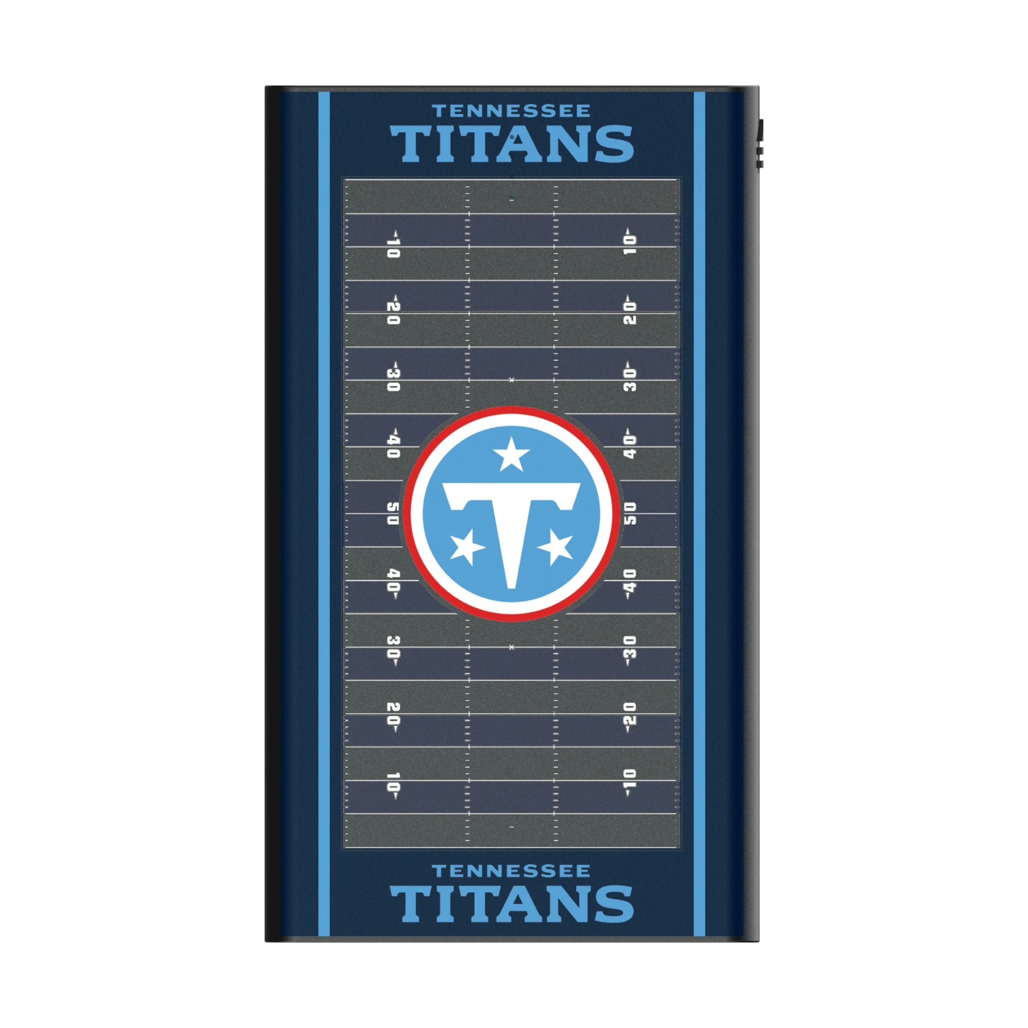 Tennessee Titans Field 5000mAh Flat Powerbank