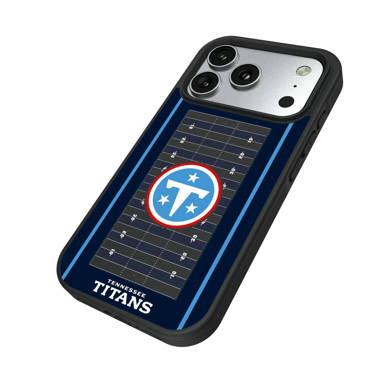 Tennessee Titans Field iPhone Bump Phone Case for Apple iPhone - Isometric View#Device_iPhone 17 Pro