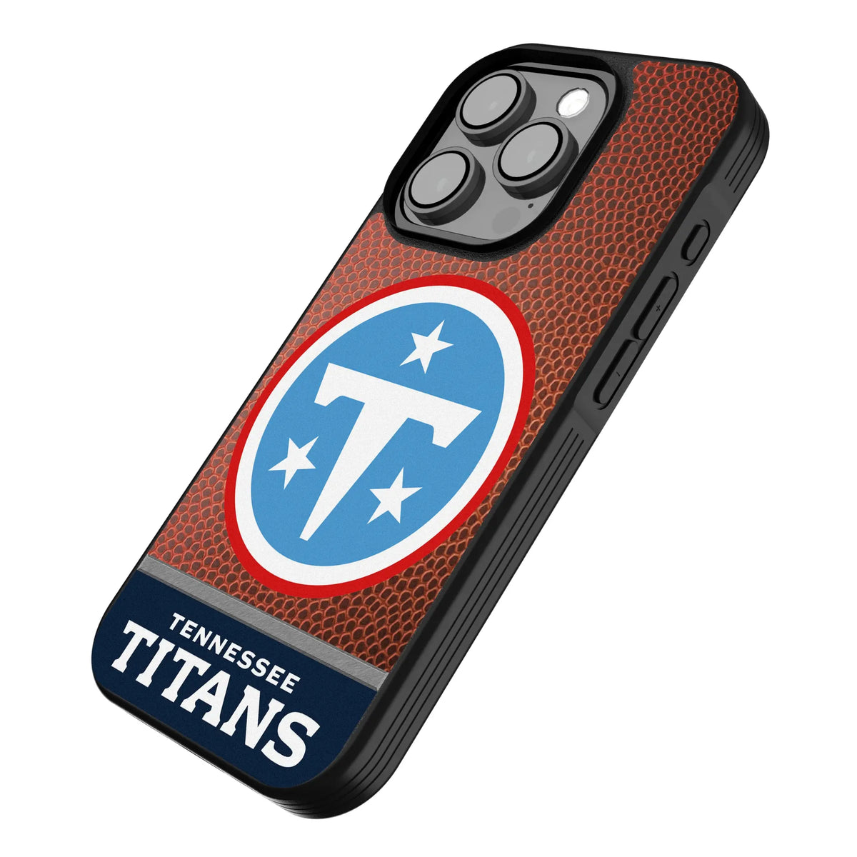 Tennessee Titans Football Wordmark iPhone Bump Phone Case for Apple iPhone - Isometric View