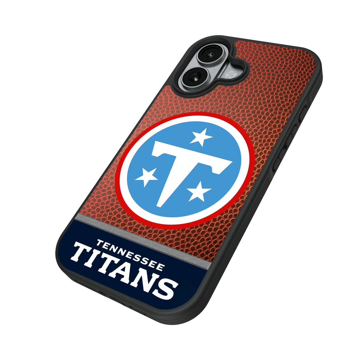 Tennessee Titans Football Wordmark iPhone Bump Phone Case for Apple iPhone - Isometric View#Device_iPhone 17
