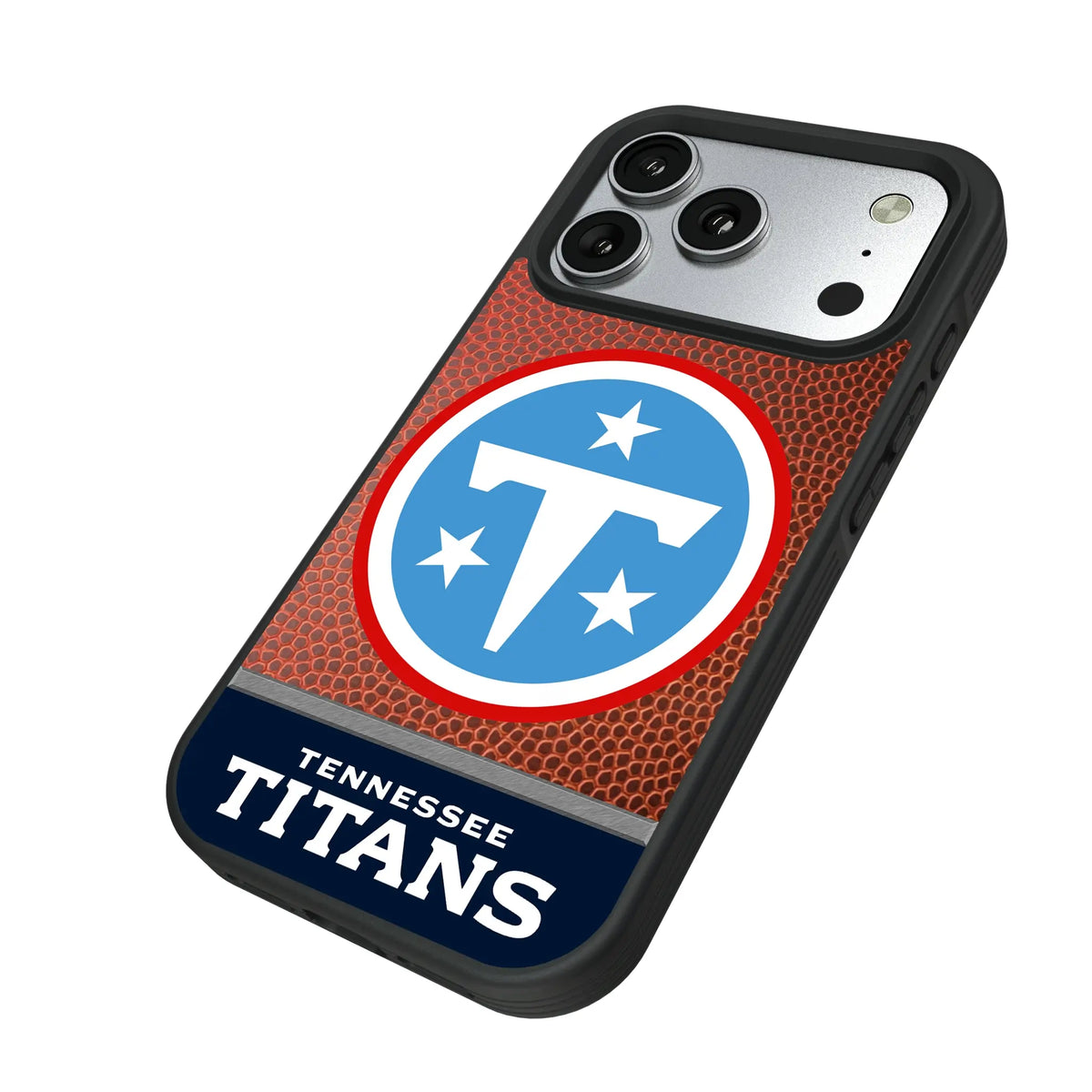 Tennessee Titans Football Wordmark iPhone Bump Phone Case for Apple iPhone - Isometric View#Device_iPhone 17 Pro