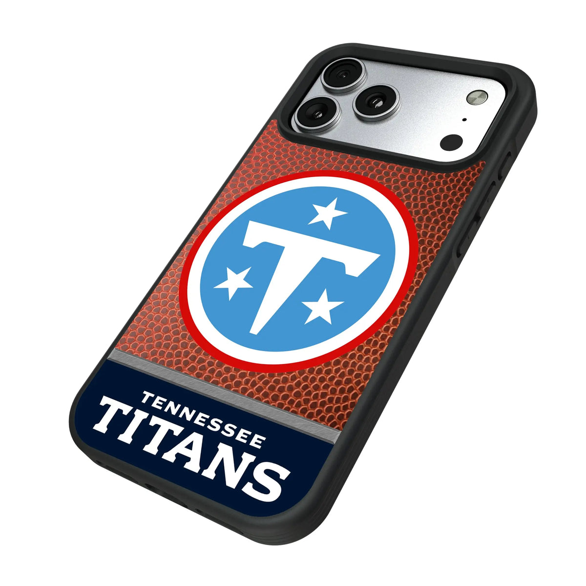 Tennessee Titans Football Wordmark iPhone Bump Phone Case for Apple iPhone - Isometric View#Device_iPhone 17 Pro Max