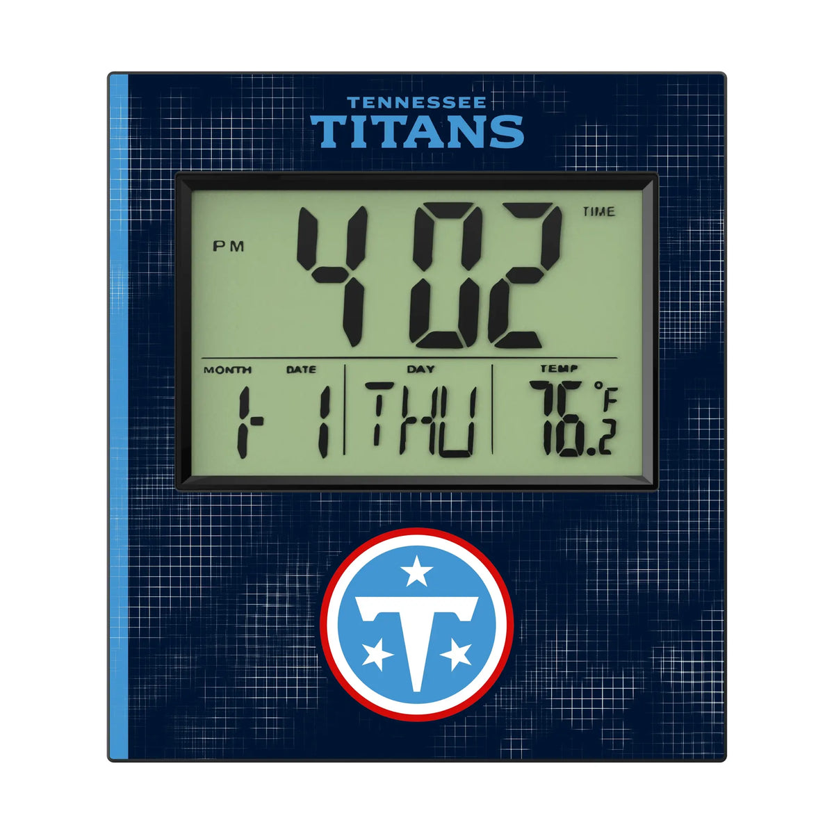 Tennessee Titans Hatch Wall Clock