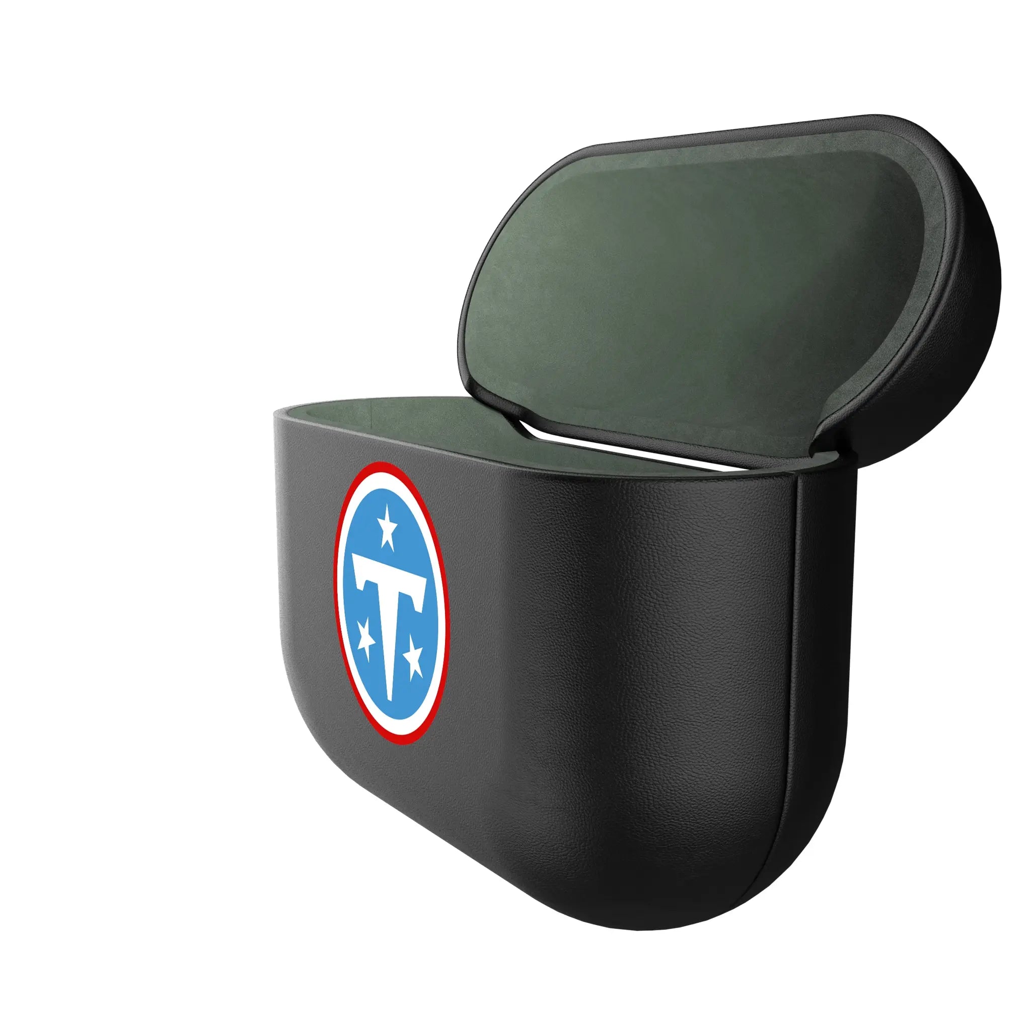 Tennessee Titans Insignia AirPods AirPod Case Cover - Isometric View#Device_AirPods 3rd Gen