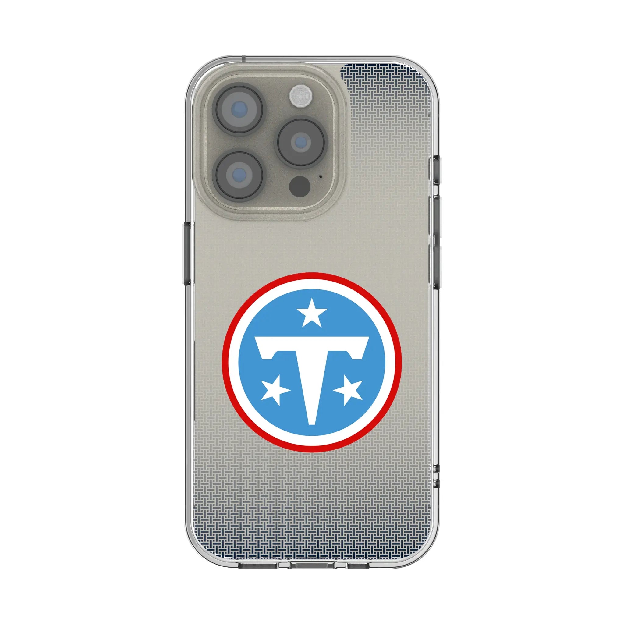 Tennessee Titans Linen iPhone Clear Phone Case for Apple iPhone