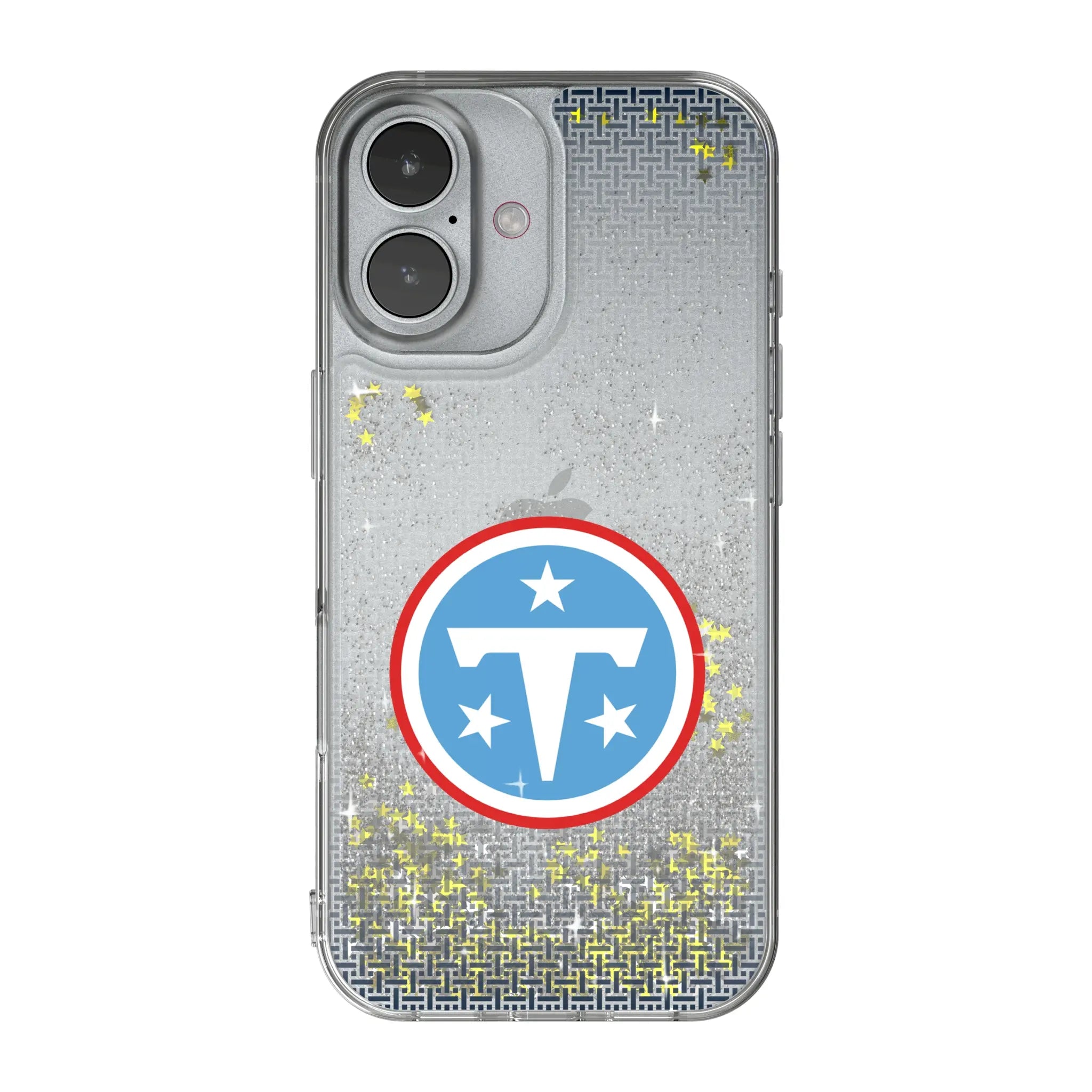 Tennessee Titans Linen iPhone Glitter Phone Case for Apple iPhone