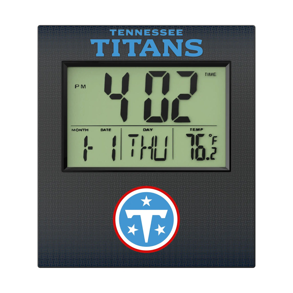 Tennessee Titans Linen Wall Clock
