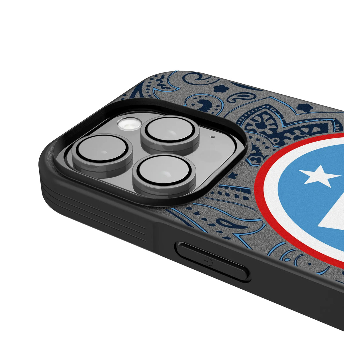 Tennessee Titans Paisley iPhone Bump Phone Case for Apple iPhone - Detail