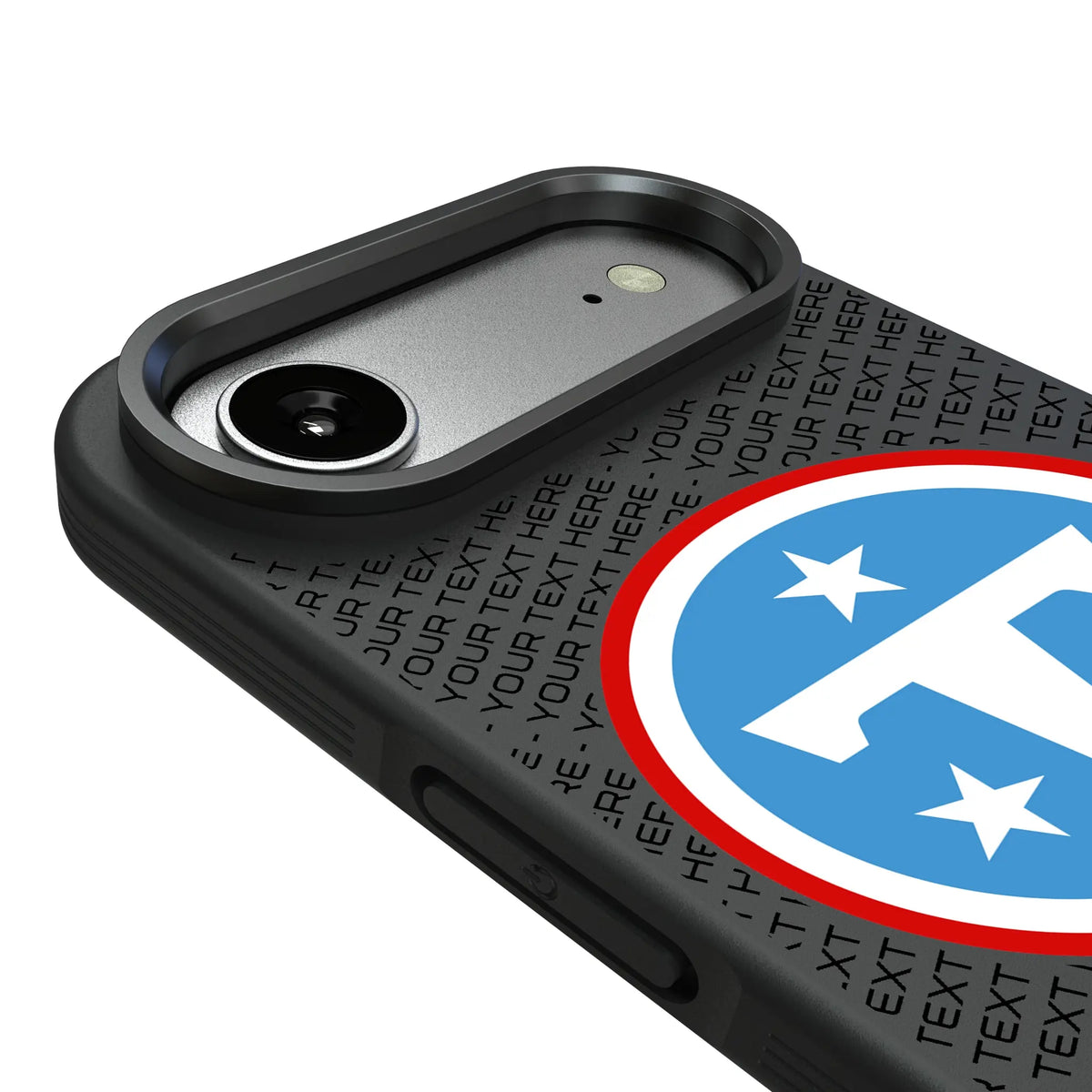 Tennessee Titans Personalized EndZone Plus iPhone Bump Phone Case for Apple iPhone - Detail#Device_iPhone Air