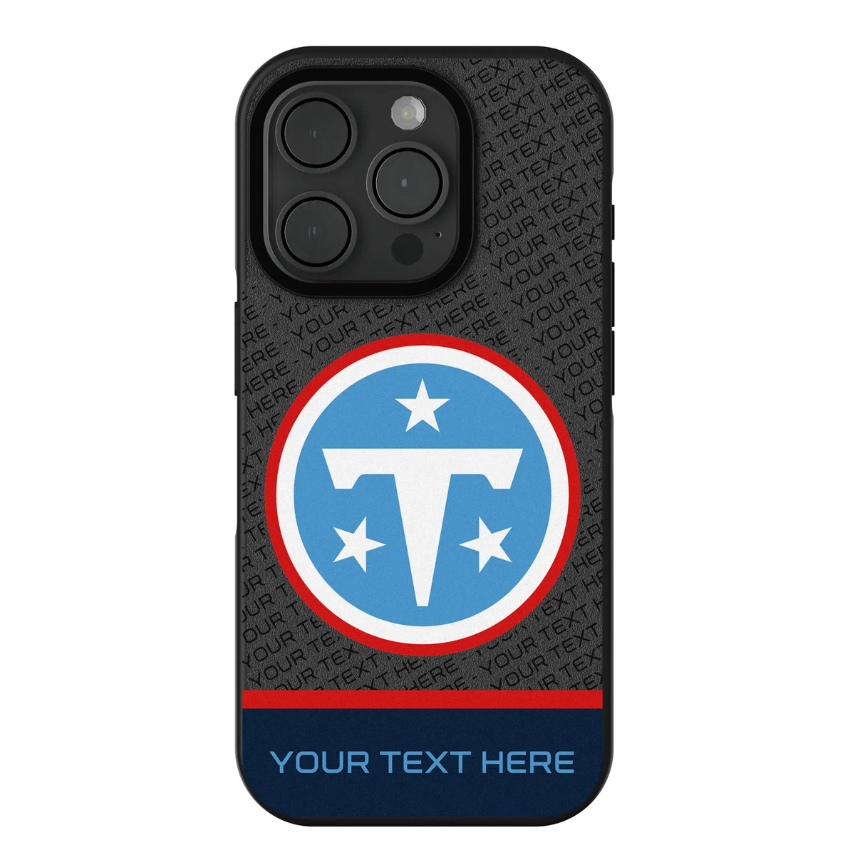 Tennessee Titans Personalized EndZone Plus iPhone Bump Phone Case for Apple iPhone
