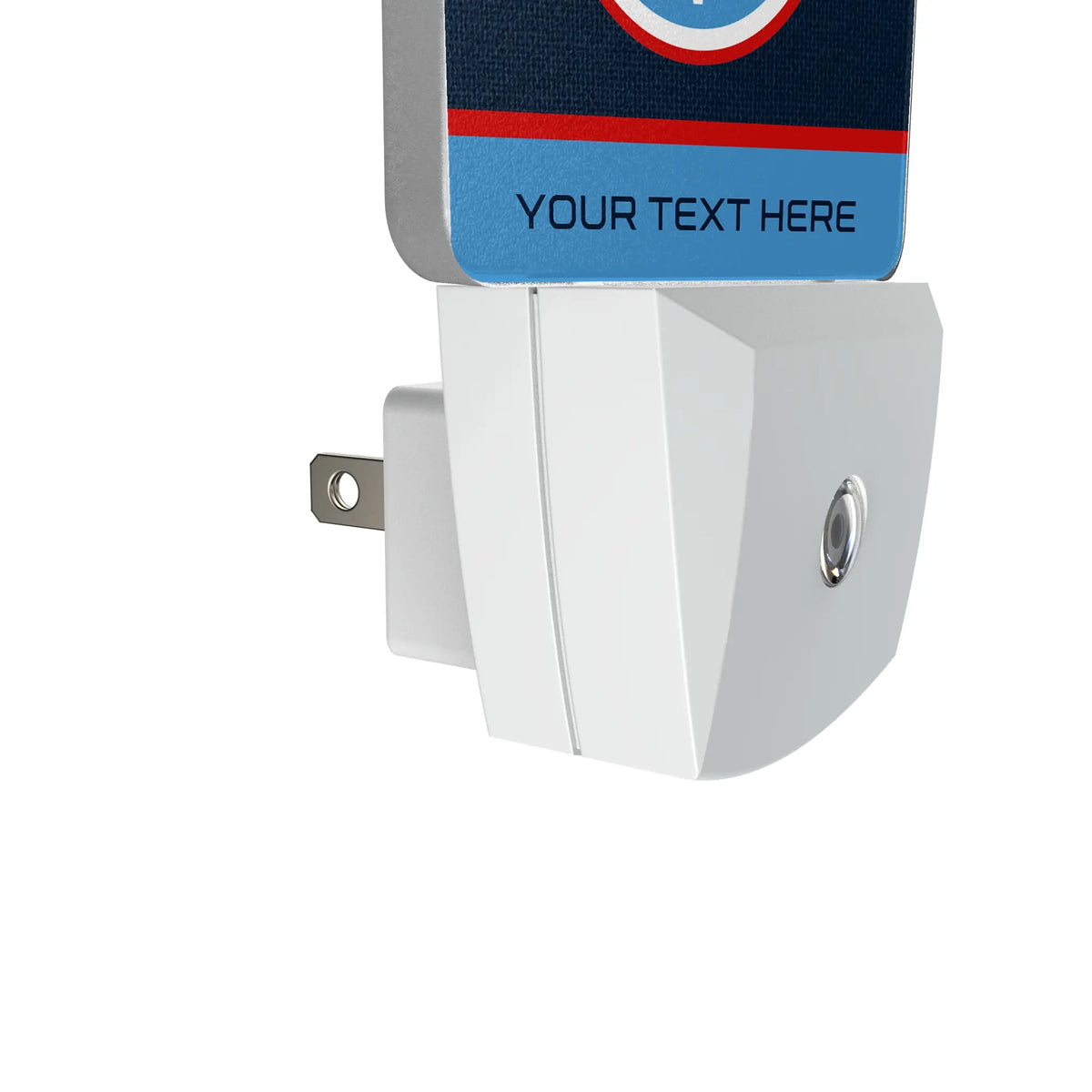 Tennessee Titans Personalized Endzone Solid Night Light 2-Pack - Detail