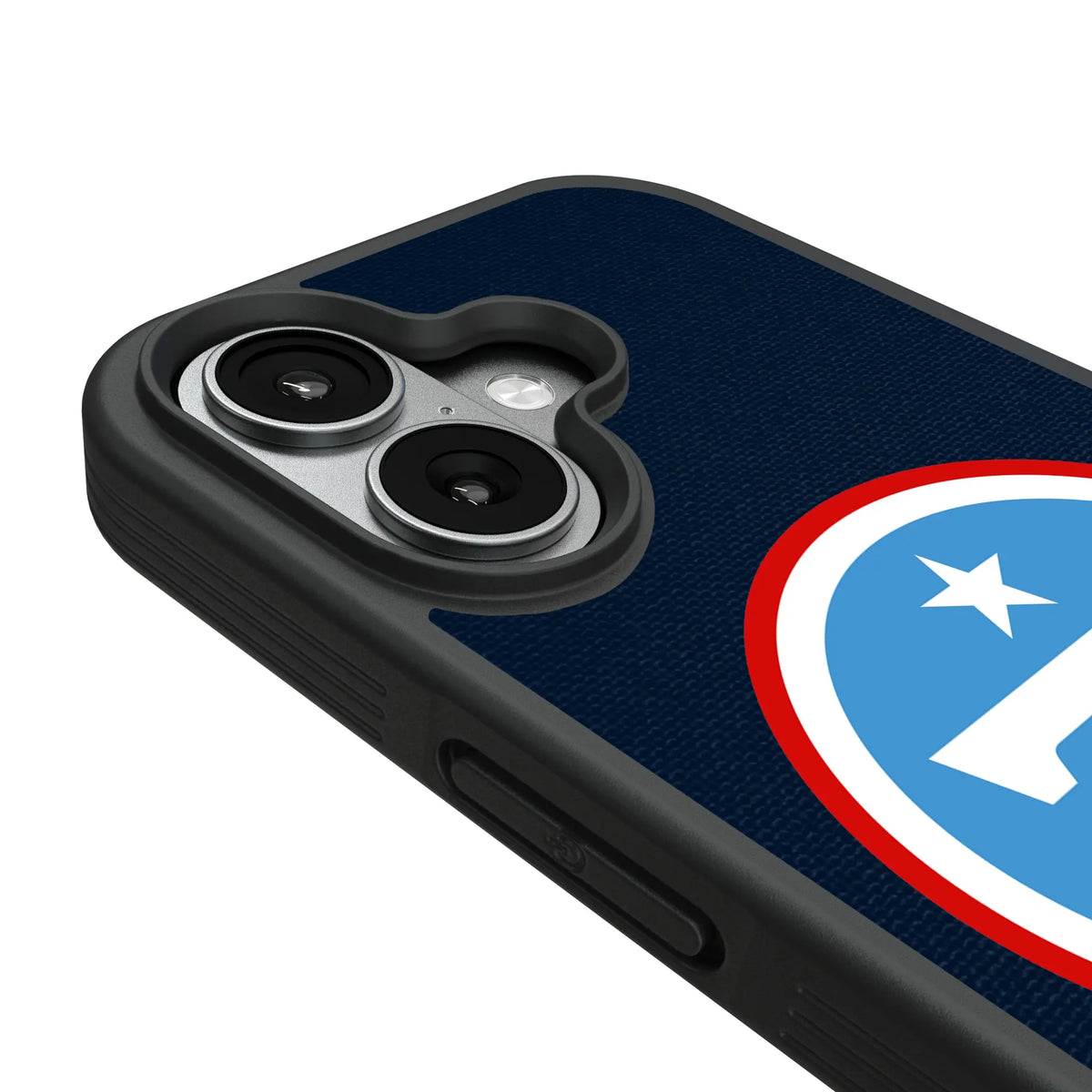 Tennessee Titans Personalized Stripe iPhone Bump Phone Case for Apple iPhone - Detail#Device_iPhone 17