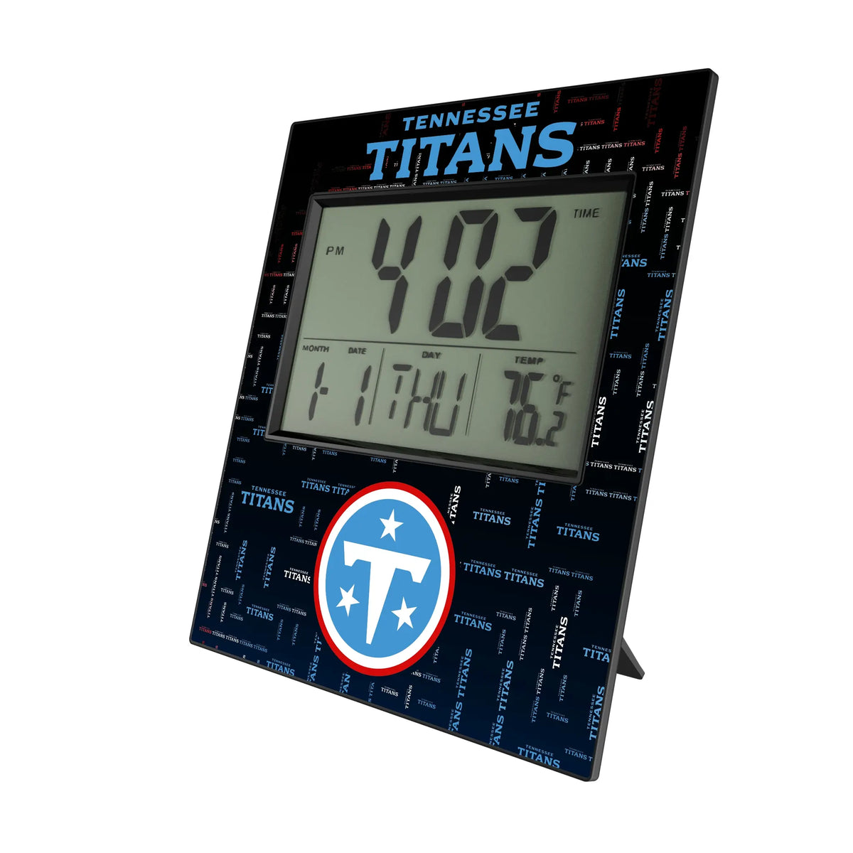 Tennessee Titans Quadtile Wall Clock