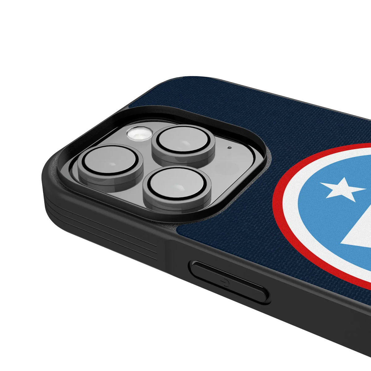 Tennessee Titans Stripe iPhone Bump Phone Case for Apple iPhone - Detail