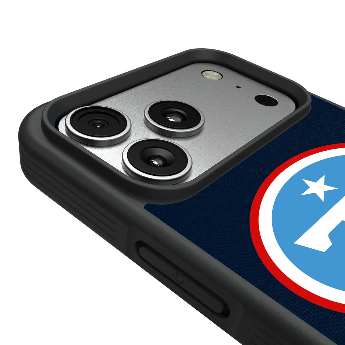 Tennessee Titans Stripe iPhone Bump Phone Case for Apple iPhone - Detail#Device_iPhone 17 Pro Max