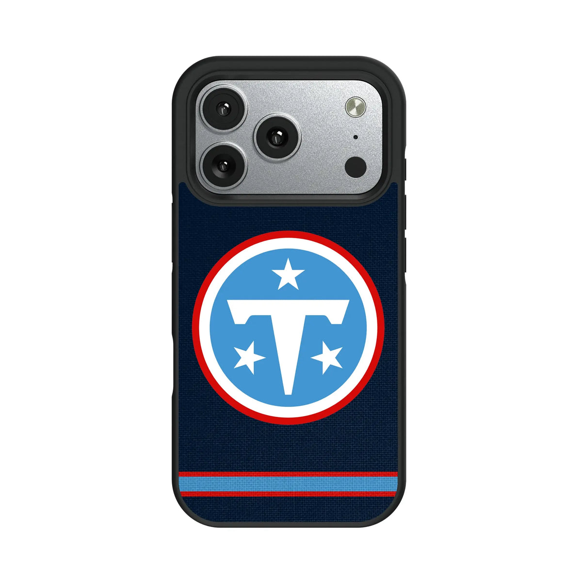 Tennessee Titans Stripe iPhone Bump Phone Case for Apple iPhone#Device_iPhone 17 Pro