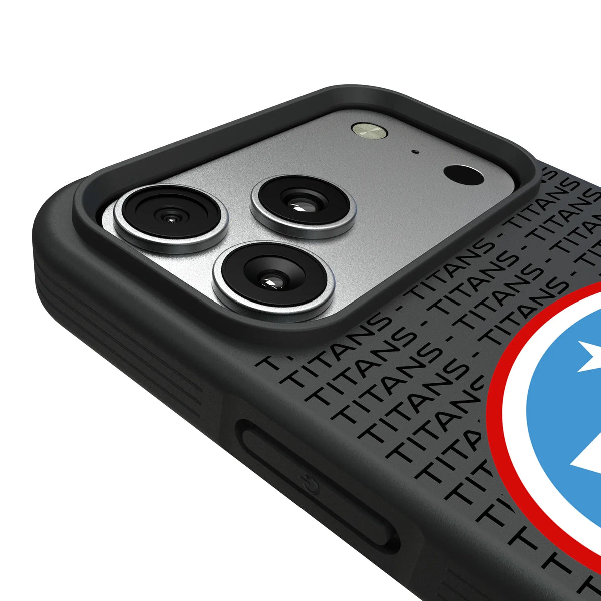 Tennessee Titans Text Backdrop iPhone Bump Phone Case for Apple iPhone - Detail#Device_iPhone 17 Pro Max