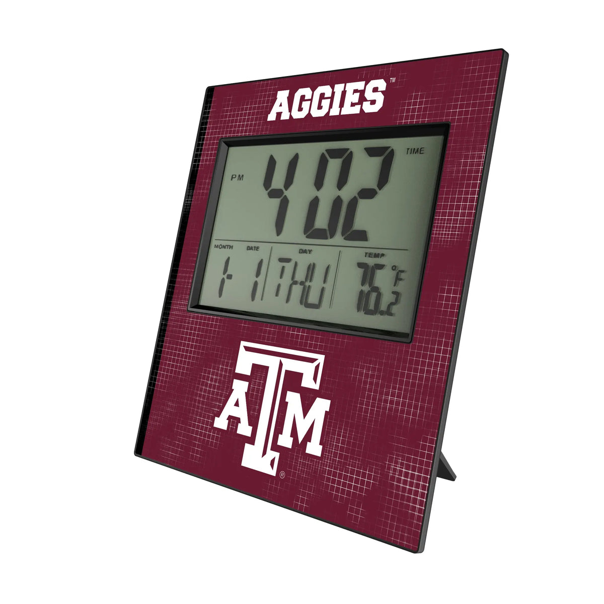 Texas A&M University Aggies Hatch Wall Clock