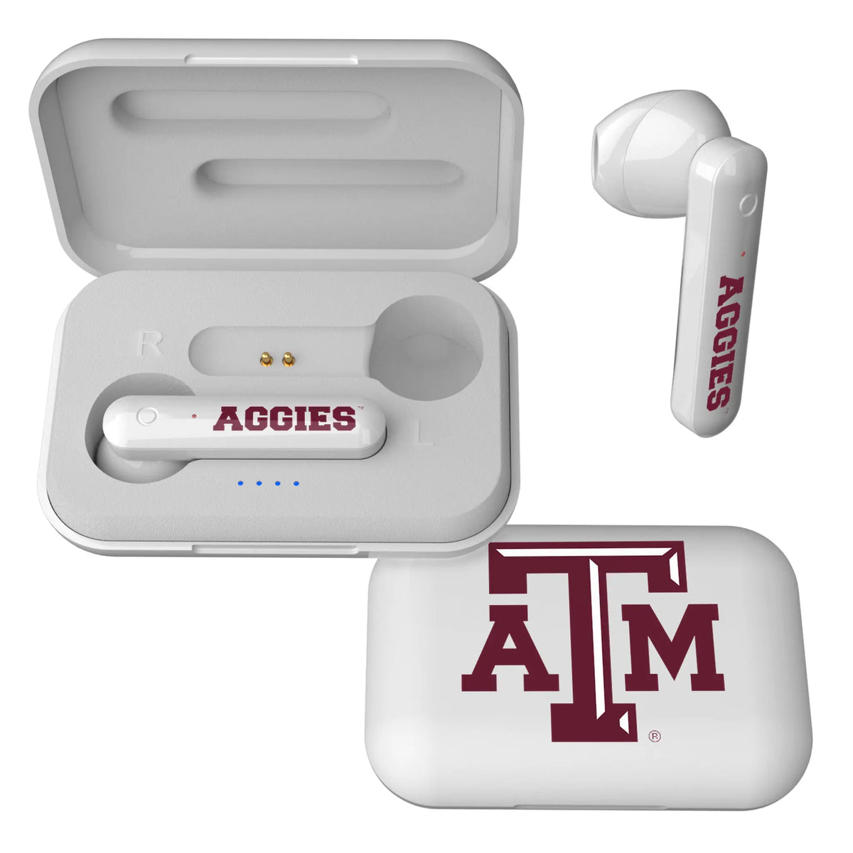 Texas A&M University Aggies Insignia Wireless TWS Earbuds
