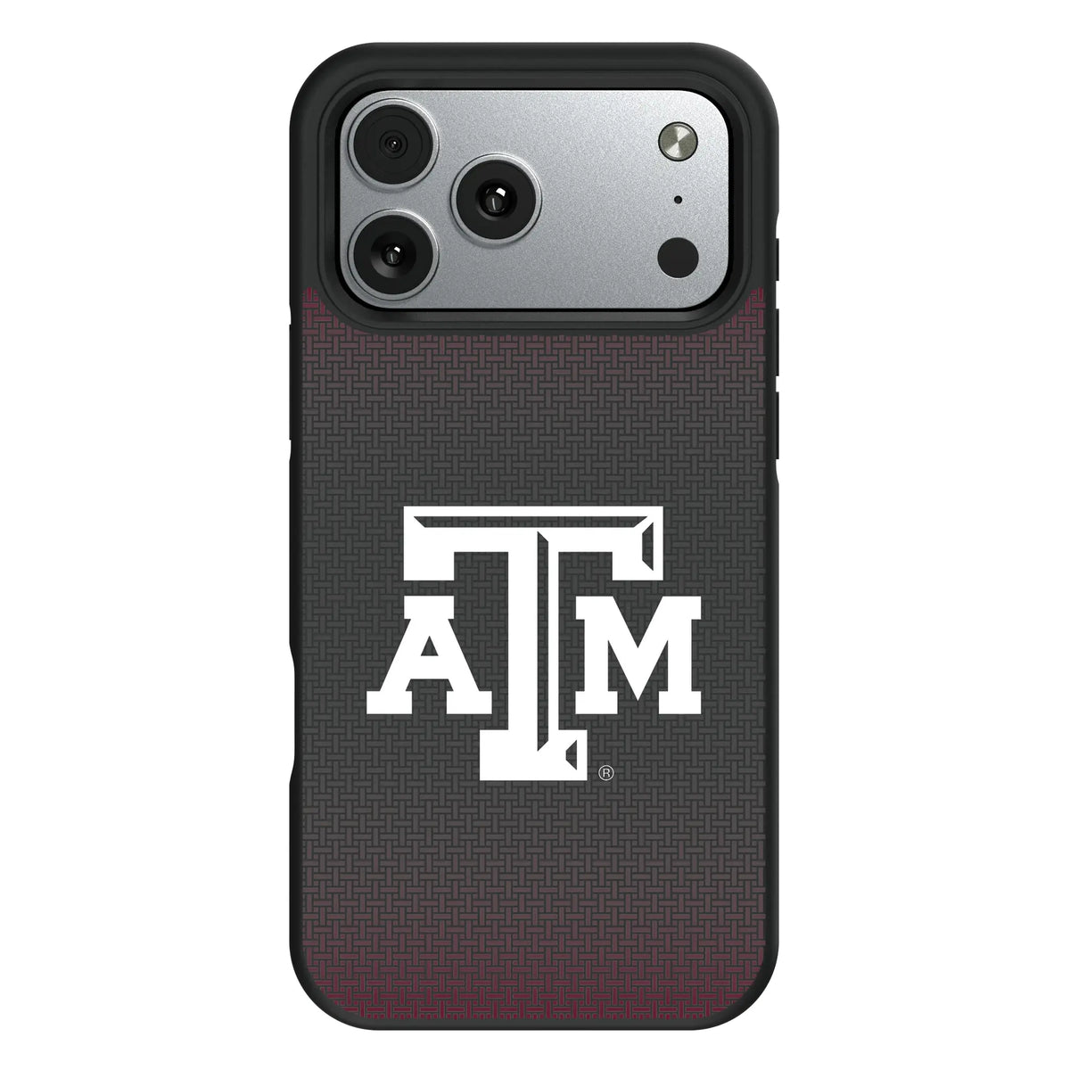 Texas A&M University Aggies Linen iPhone Bump Phone Case for Apple iPhone#Device_iPhone 17 Pro Max