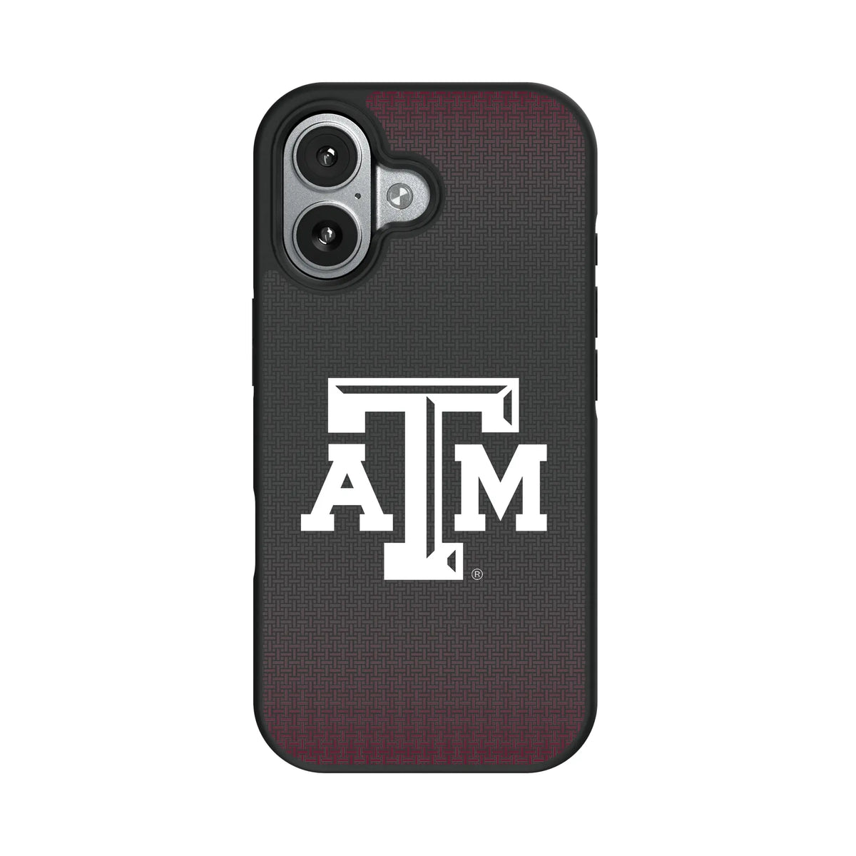 Texas A&M University Aggies Linen iPhone Bump Phone Case for Apple iPhone#Device_iPhone 17