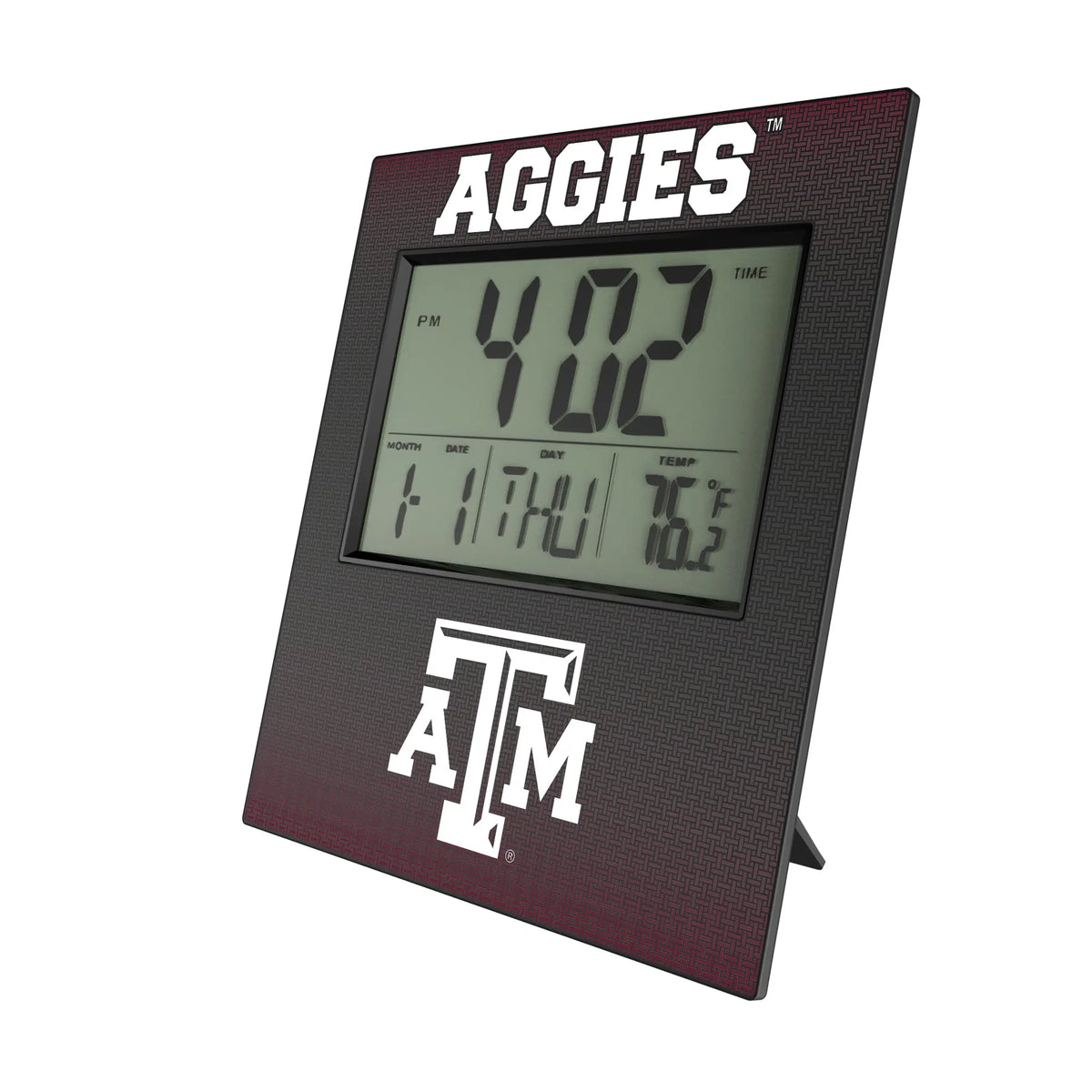 Texas A&M University Aggies Linen Wall Clock