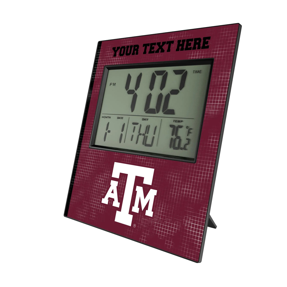 Texas A&M University Aggies Personalized Hatch Wall Clock
