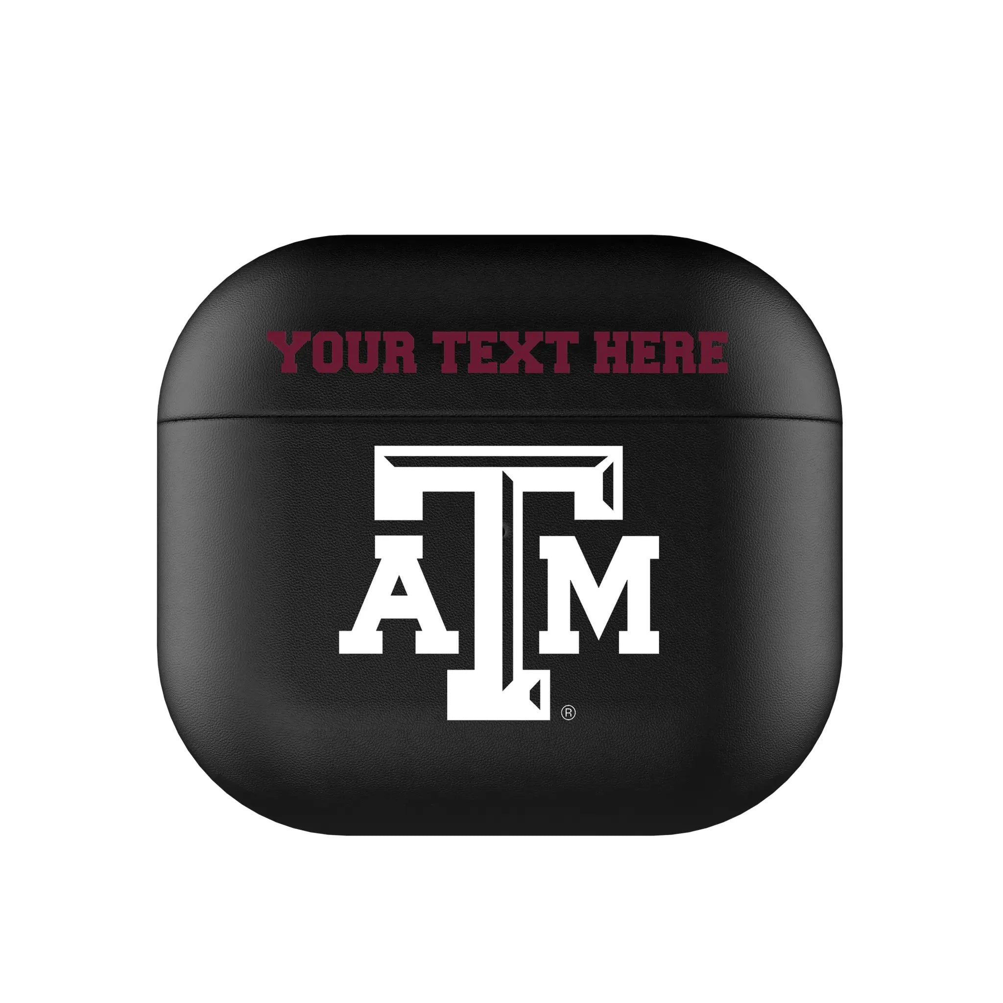 Texas A&M University Aggies Personalized Insignia AirPods AirPod Case Cover#Device_AirPods 3rd Gen