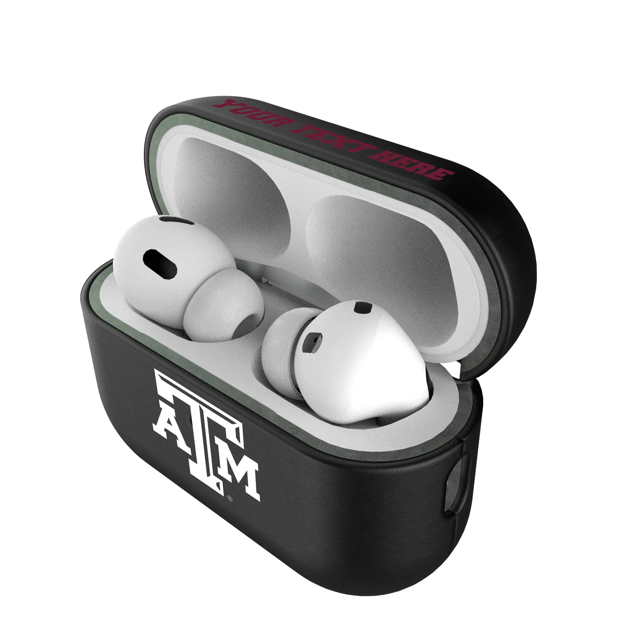 Texas A&M University Aggies Personalized Insignia AirPods AirPod Case Cover#Device_AirPods Pro 2nd Gen