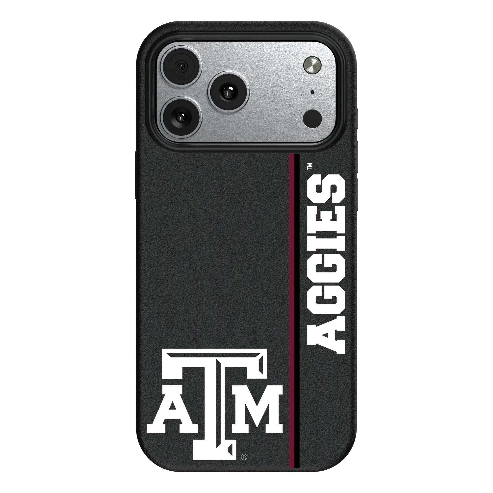 Texas A&M University Aggies Sidebar iPhone MagSafe Compatible Phone Case for Apple iPhone#Device_iPhone 17 Pro Max