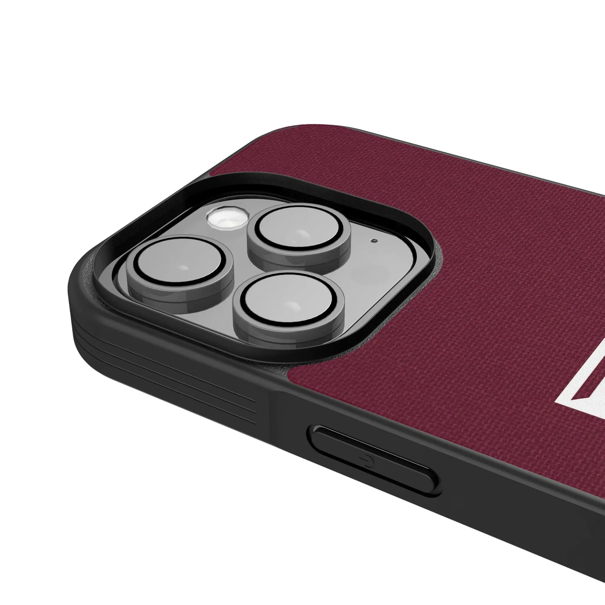 Texas A&M University Aggies Solid iPhone Bump Phone Case for Apple iPhone - Detail