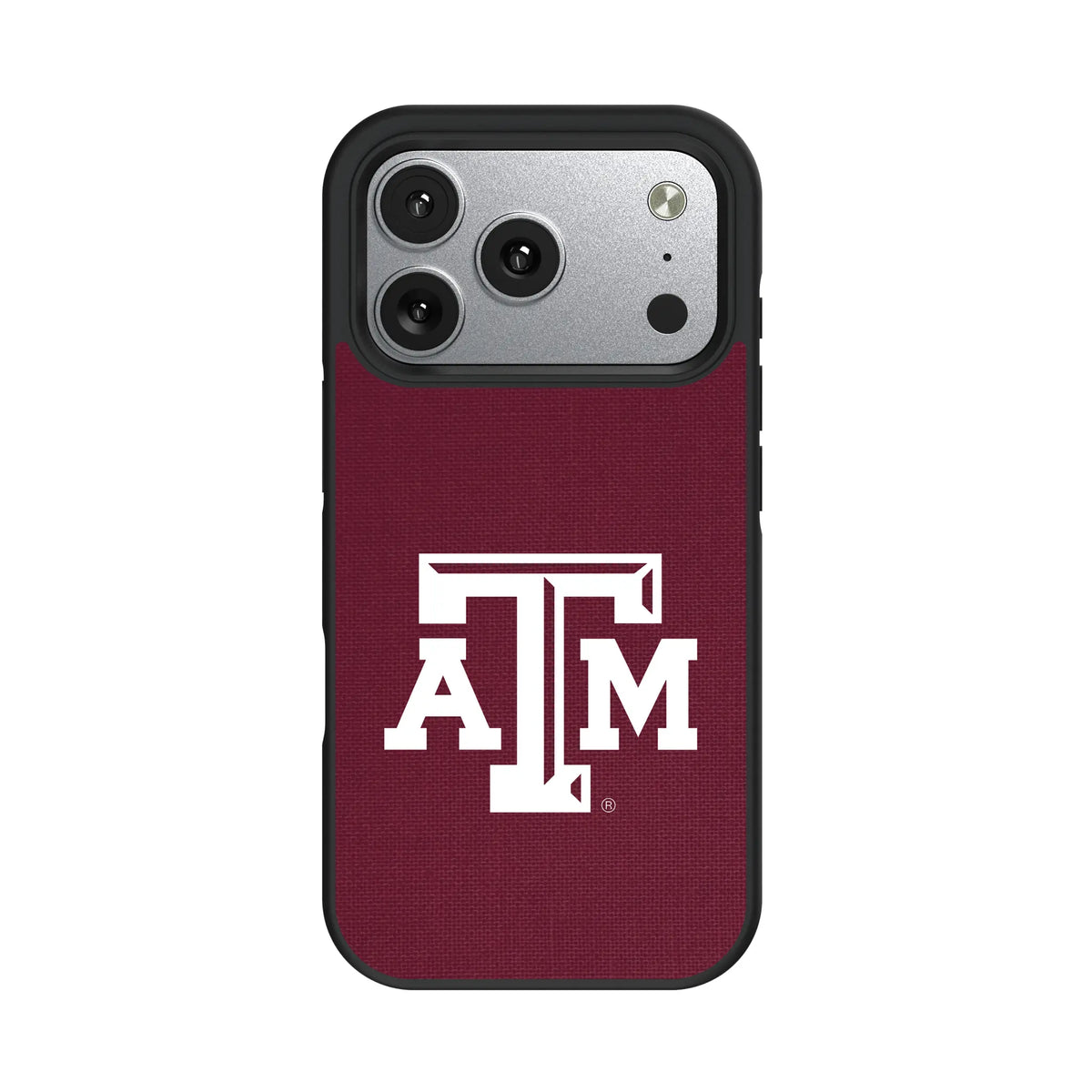 Texas A&M University Aggies Solid iPhone Bump Phone Case for Apple iPhone#Device_iPhone 17 Pro