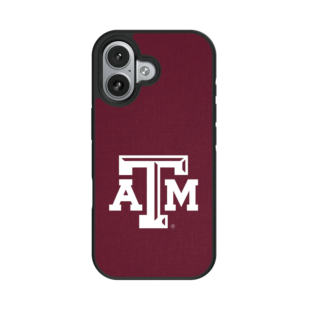 Texas A&M University Aggies Solid iPhone Bump Phone Case for Apple iPhone#Device_iPhone 17