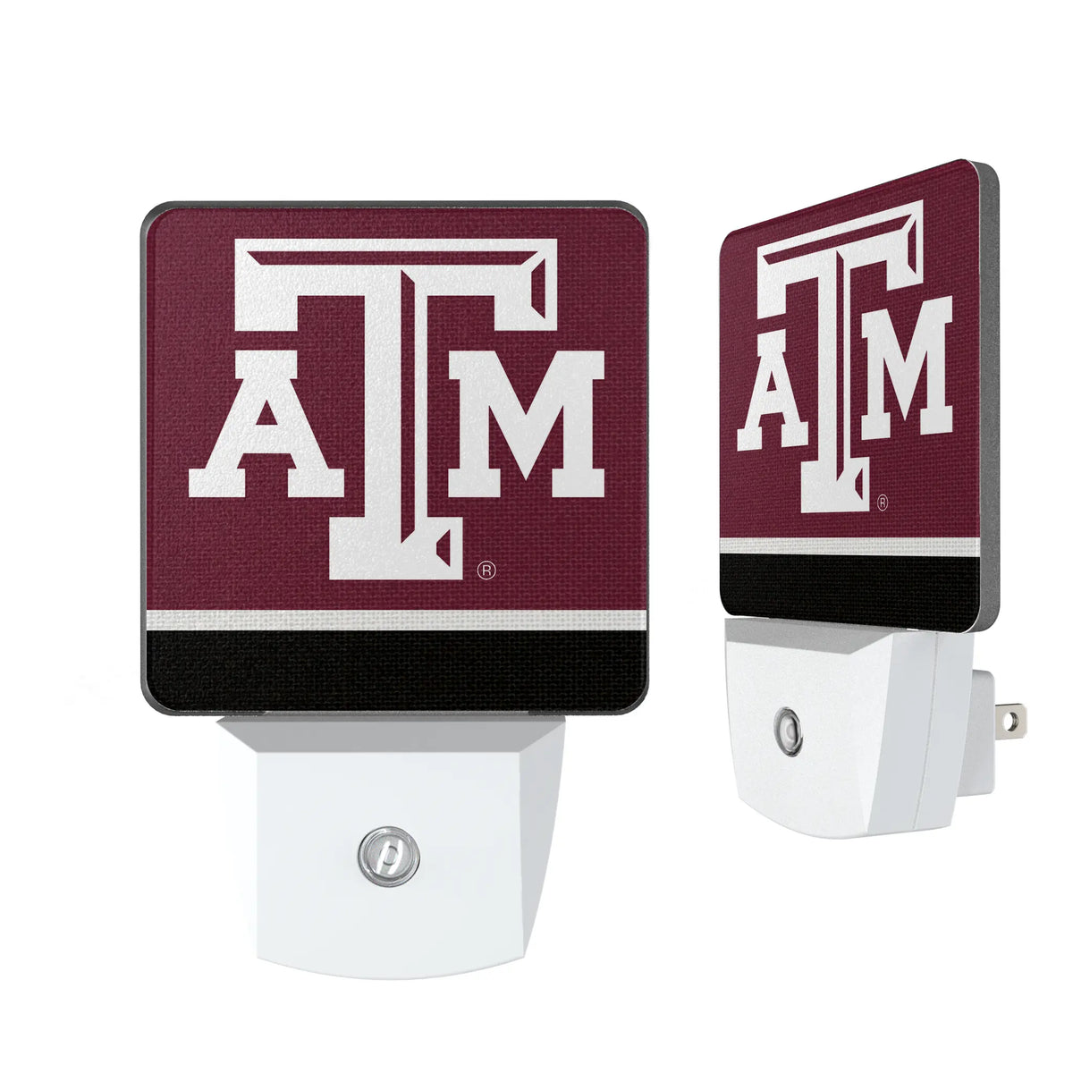 Texas A&M University Aggies Stripe Night Light 2-Pack