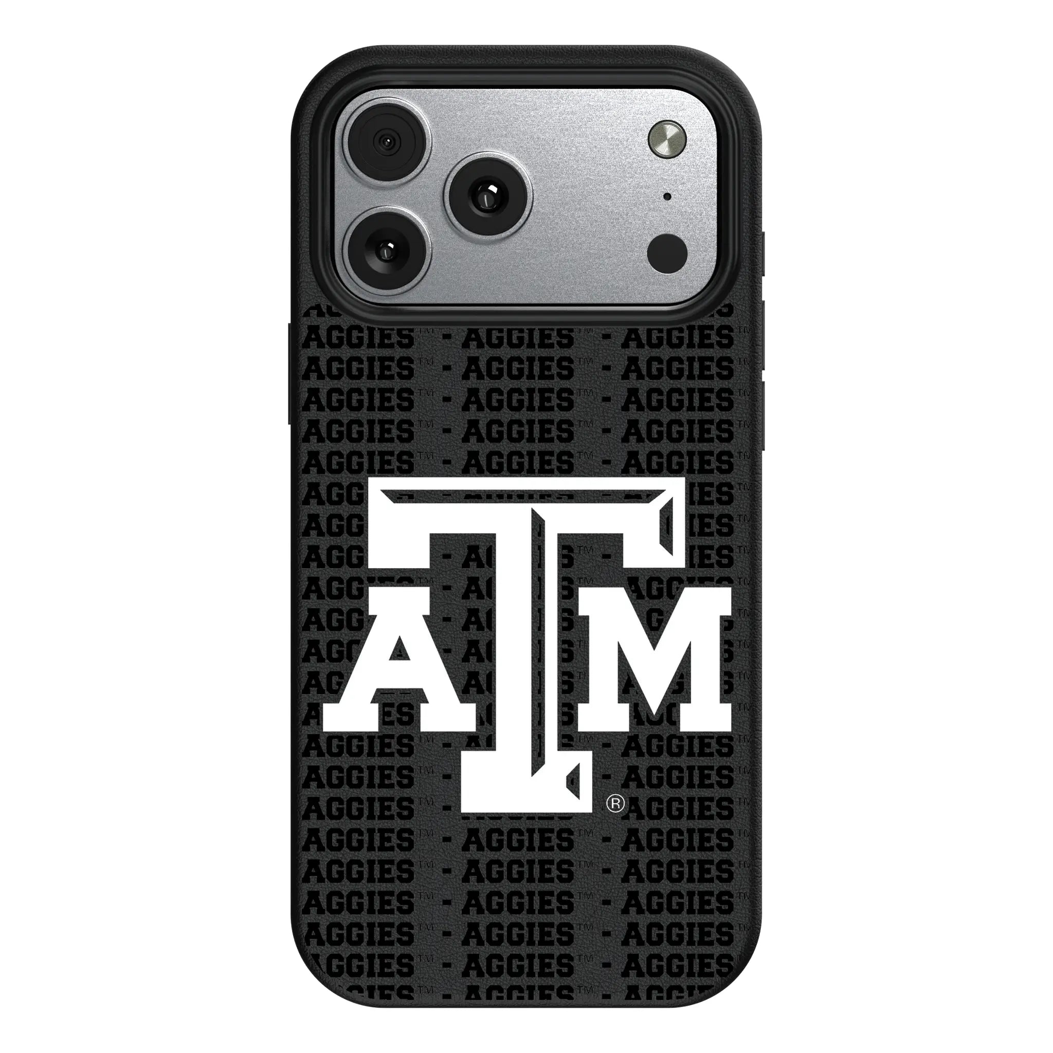 Texas A&M University Aggies Text Backdrop iPhone MagSafe Compatible Phone Case for Apple iPhone#Device_iPhone 17 Pro Max