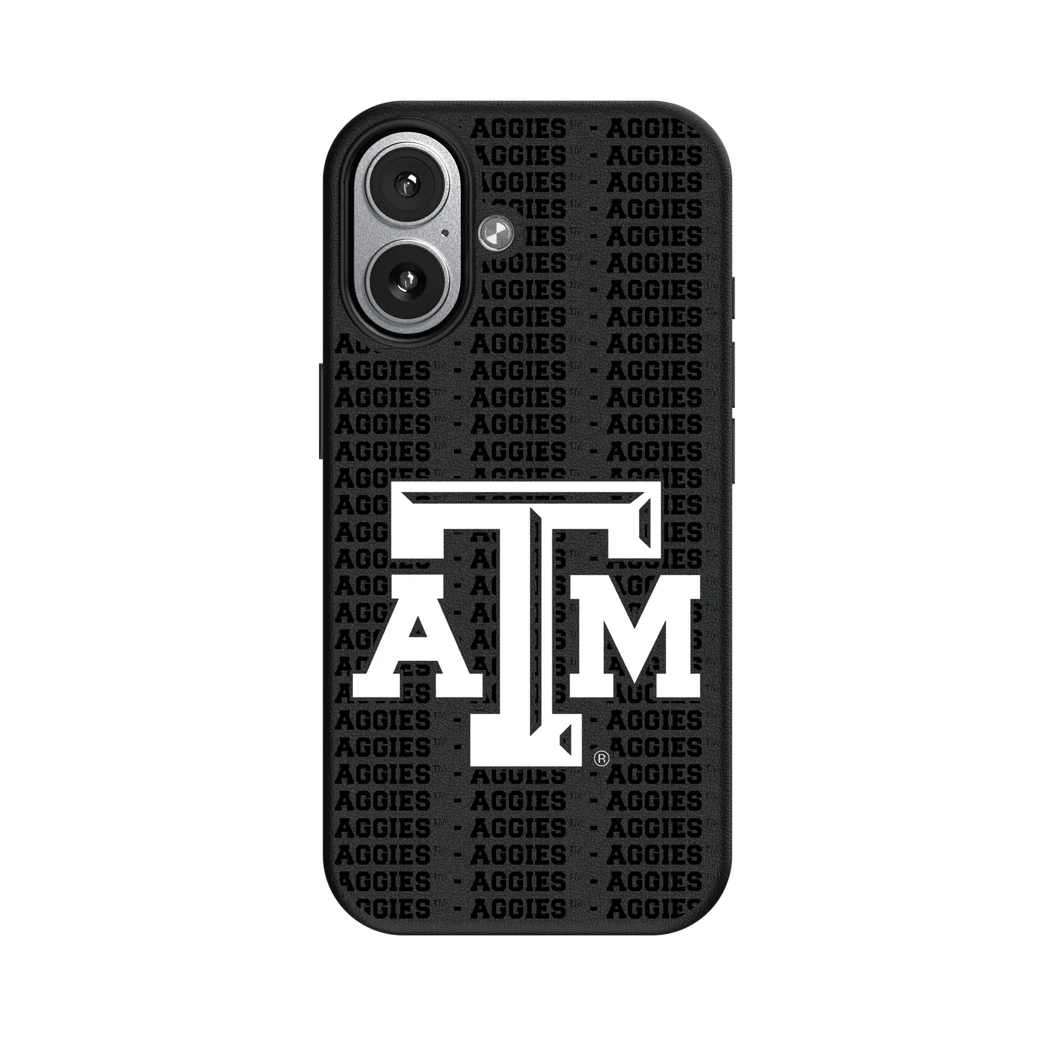 Texas A&M University Aggies Text Backdrop iPhone MagSafe Compatible Phone Case for Apple iPhone#Device_iPhone 17