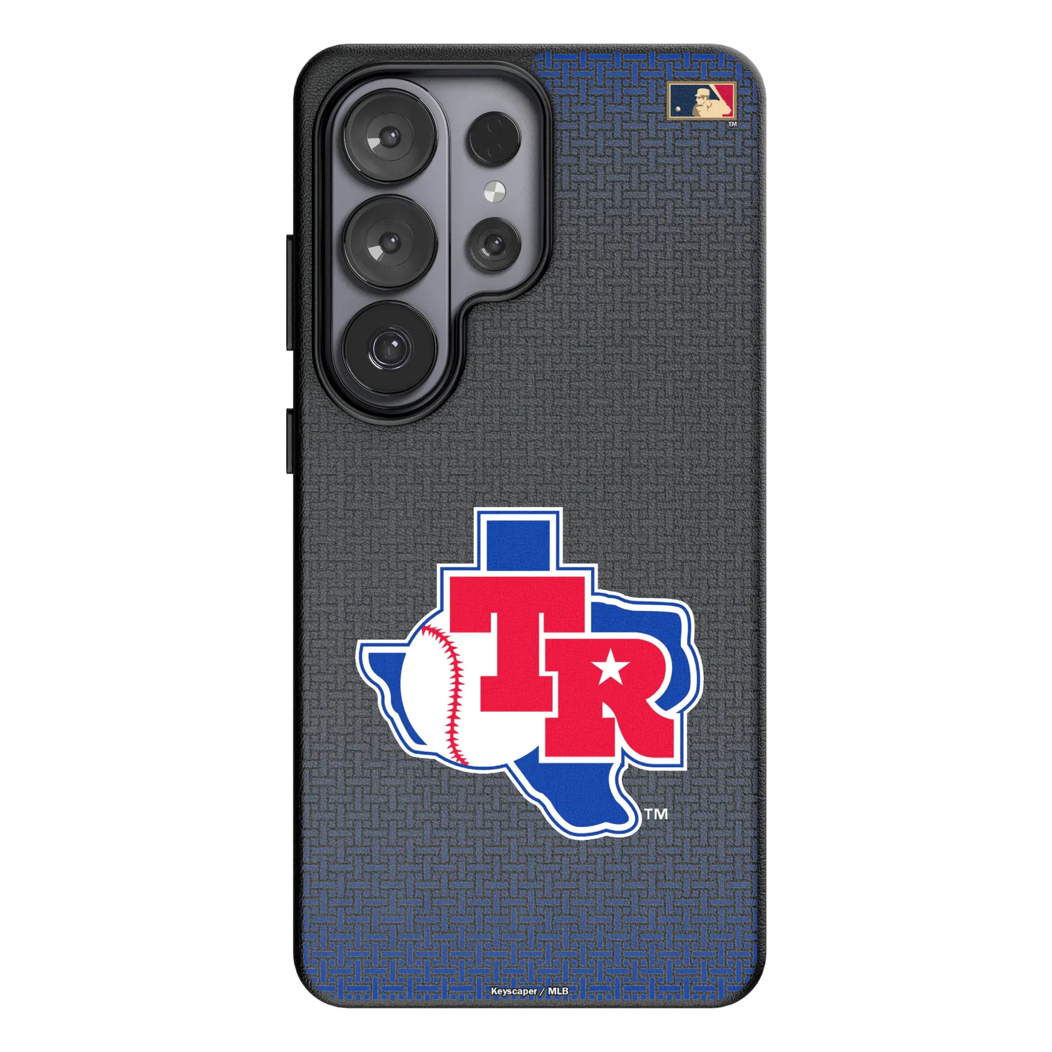 Texas Rangers 1981-1983 - Cooperstown Collection Linen Galaxy MagSafe Compatible Phone Case for Samsung Galaxy#Device_Galaxy S26 Ultra
