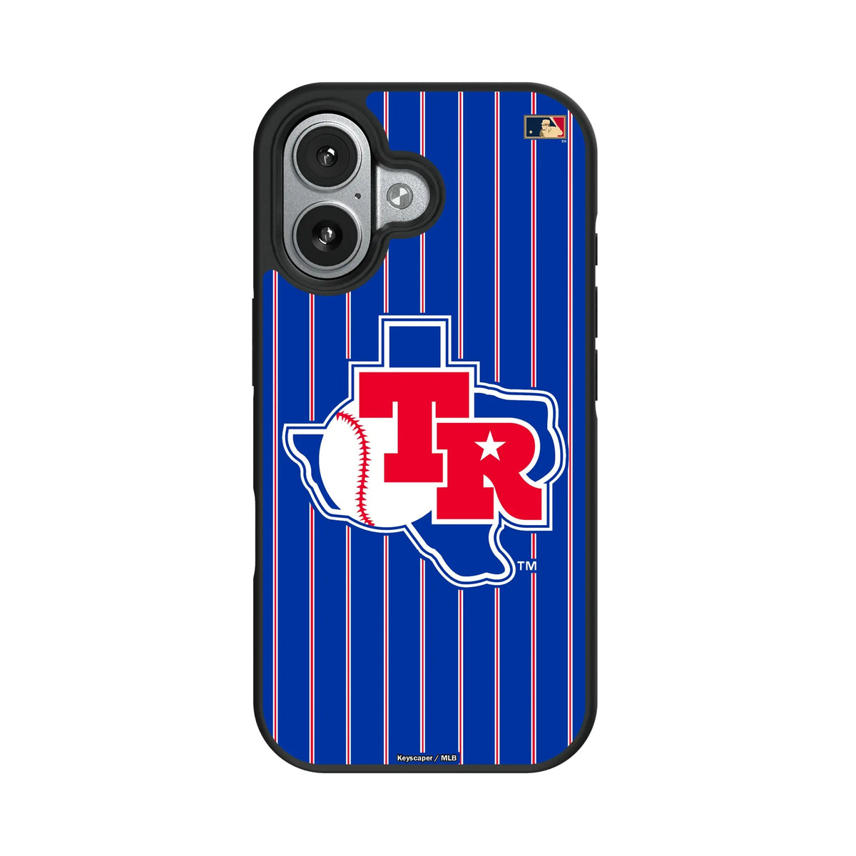 Texas Rangers 1981-1983 - Cooperstown Collection Pinstripe iPhone Bump Phone Case for Apple iPhone#Device_iPhone 17