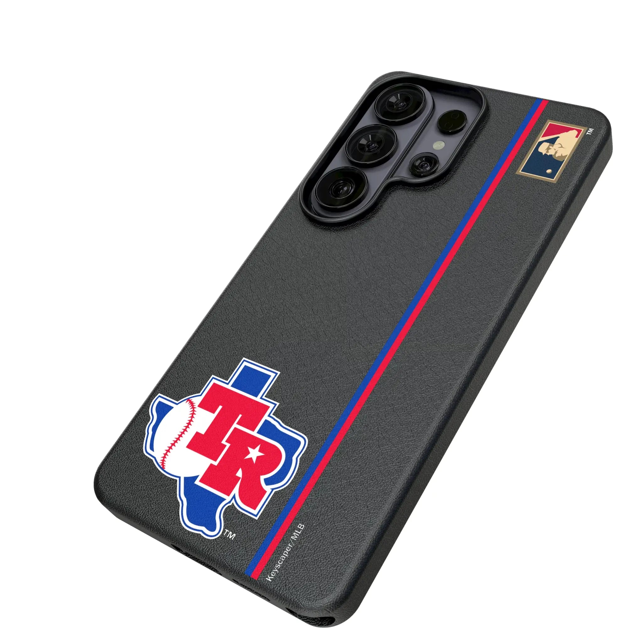 Texas Rangers 1981-1983 - Cooperstown Collection Sidebar Galaxy MagSafe Compatible Phone Case for Samsung Galaxy - Isometric View#Device_Galaxy S26 Ultra