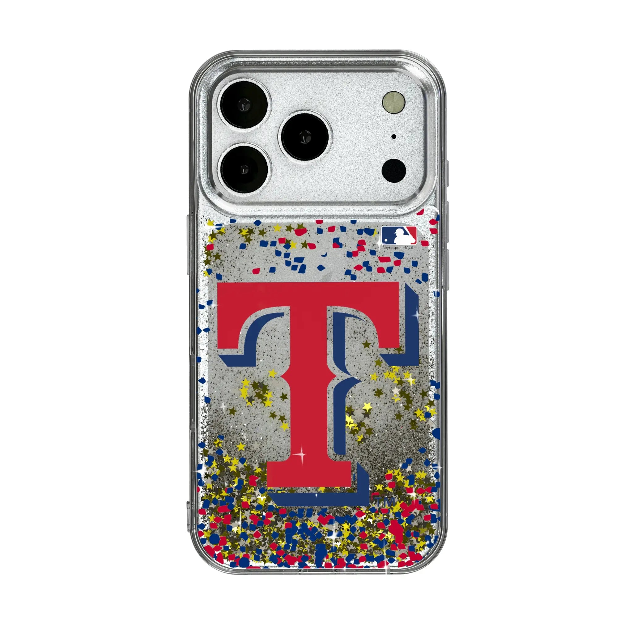 Texas Rangers Confetti iPhone Glitter Phone Case for Apple iPhone