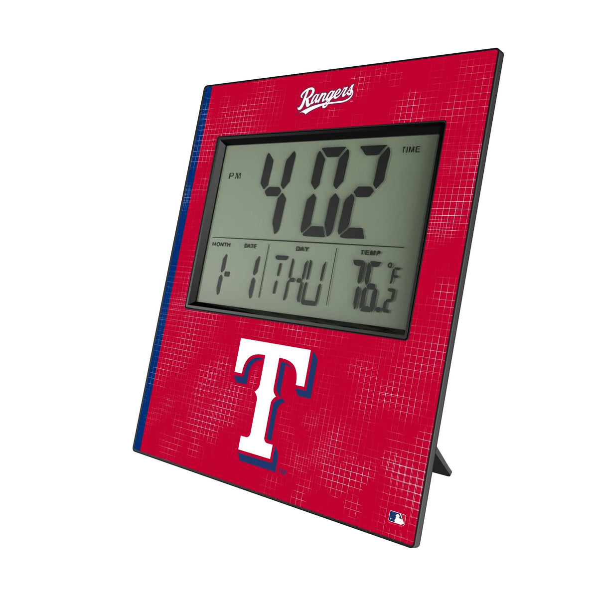 Texas Rangers Hatch Wall Clock