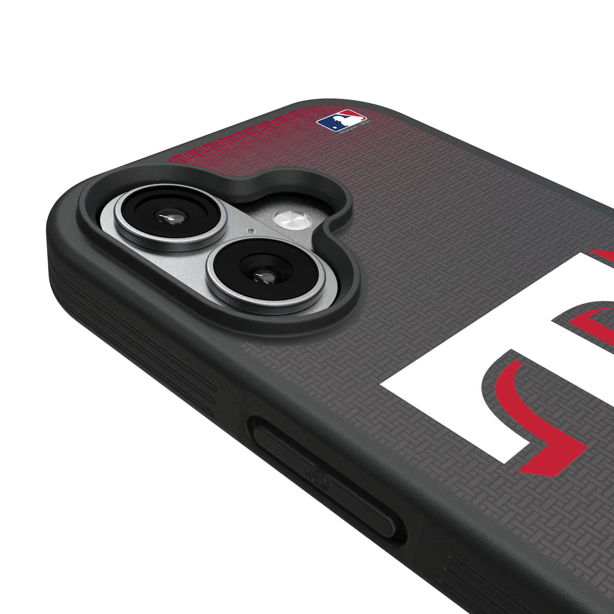 Texas Rangers Linen iPhone Bump Phone Case for Apple iPhone - Detail#Device_iPhone 17